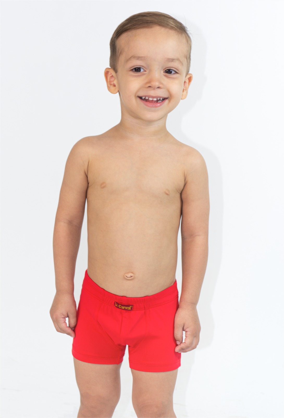 Cueca Boxer Emb Infantil Poliamida
